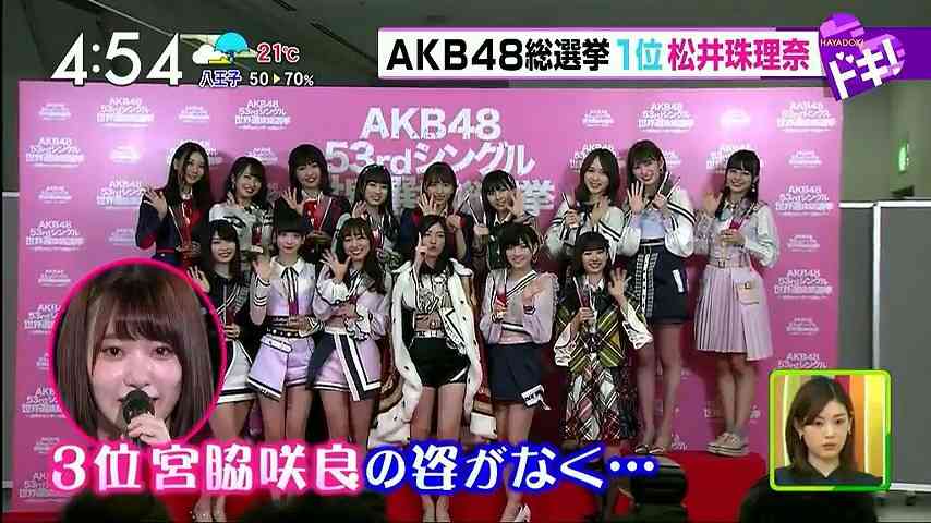 休業中の『HKT48』宮脇咲良に「もう誰かわからない」の声