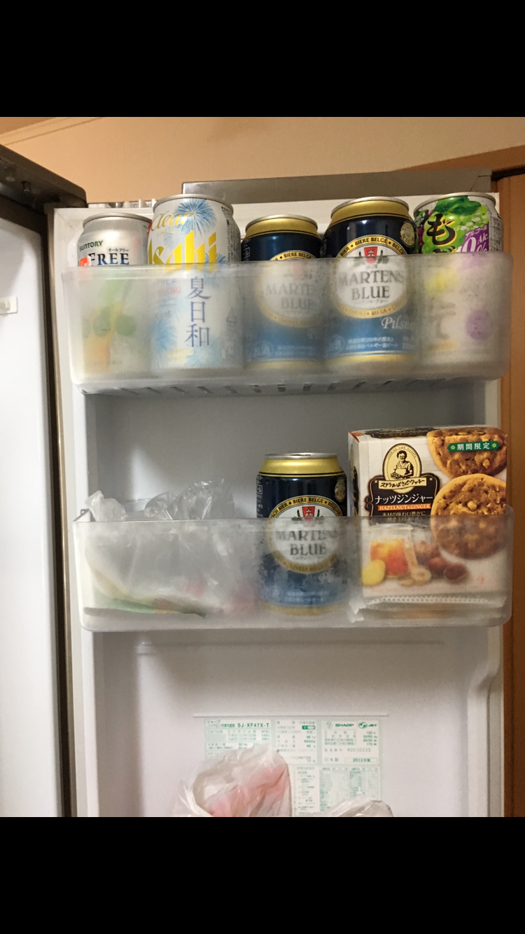 冷蔵庫の中身を見せよう！