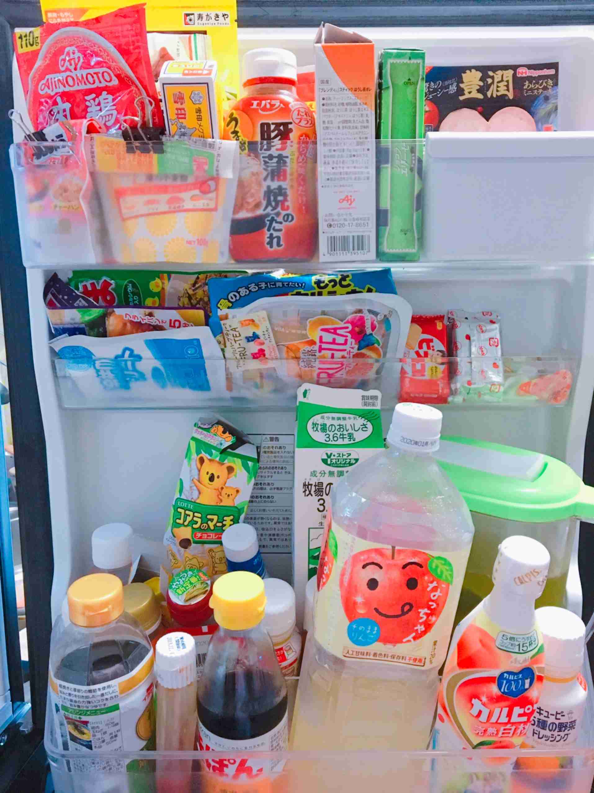 冷蔵庫の中身を見せよう！
