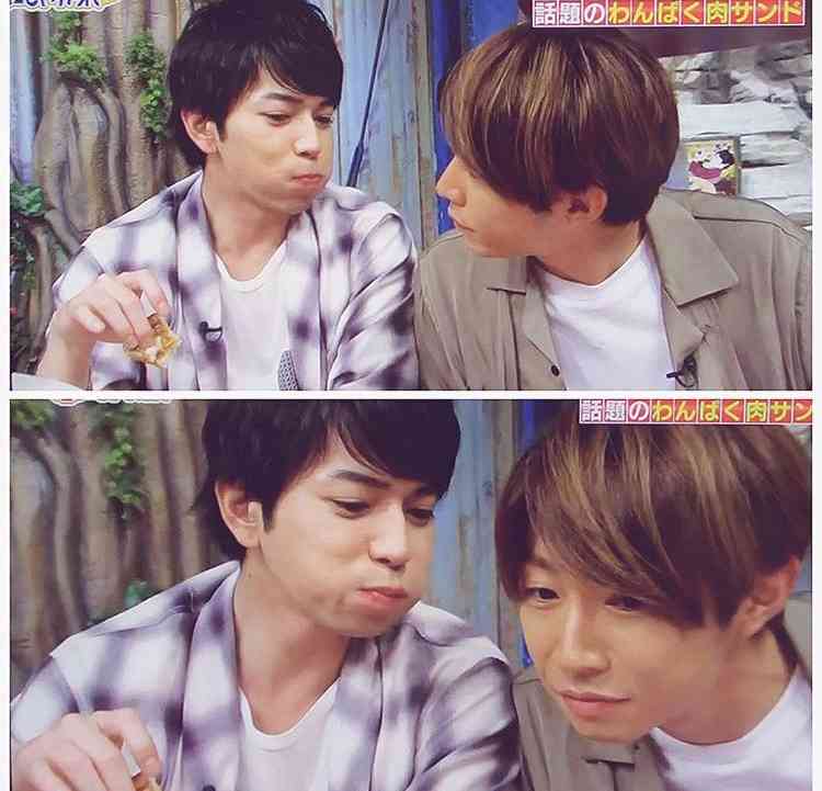 嵐・相葉雅紀×松本潤、牛乳とチョコの