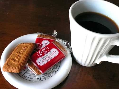 ブラックコーヒーのお供