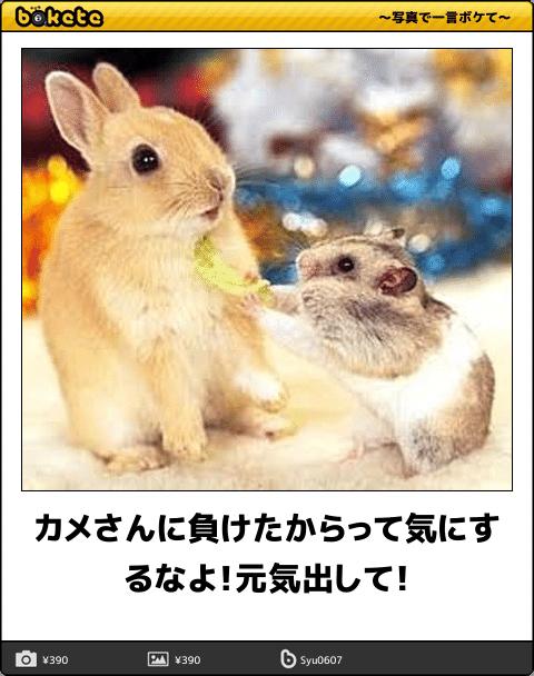 動物のboketeを貼るトピpart4