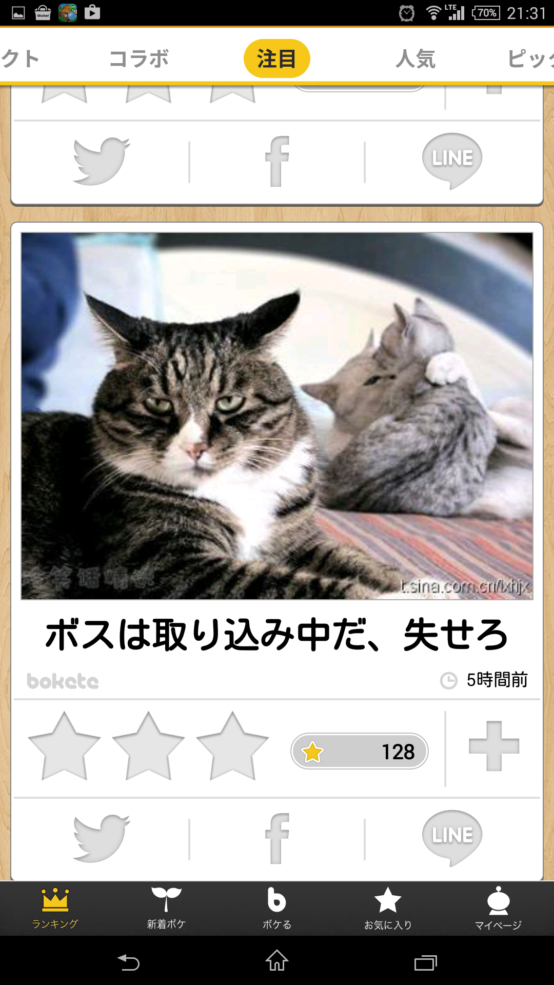 動物のboketeを貼るトピpart4