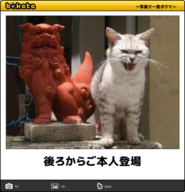 動物のboketeを貼るトピpart4