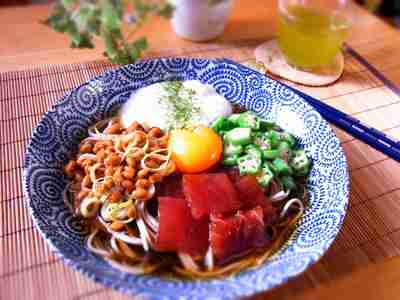 【そうめん】冷たい麺の画像を貼るトピ【ざるそば】