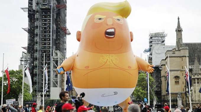 トランプ大統領の子供達がバッキンガム宮殿で大はしゃぎ!一族らの訪英コストは5億円近いとも