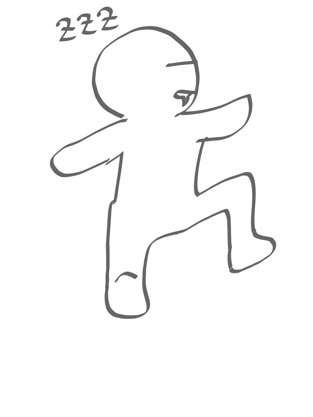 一番落ち着く寝る体勢