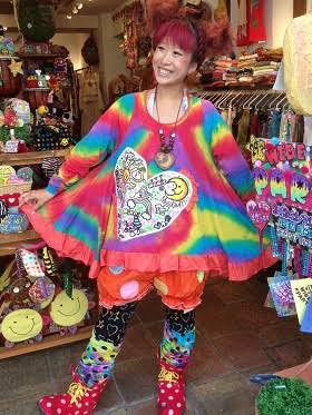 個性的ファッションが好きな人