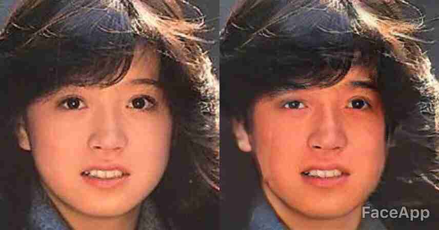 【芸能人】アプリで女性を男性に、男性を女性にするトピ