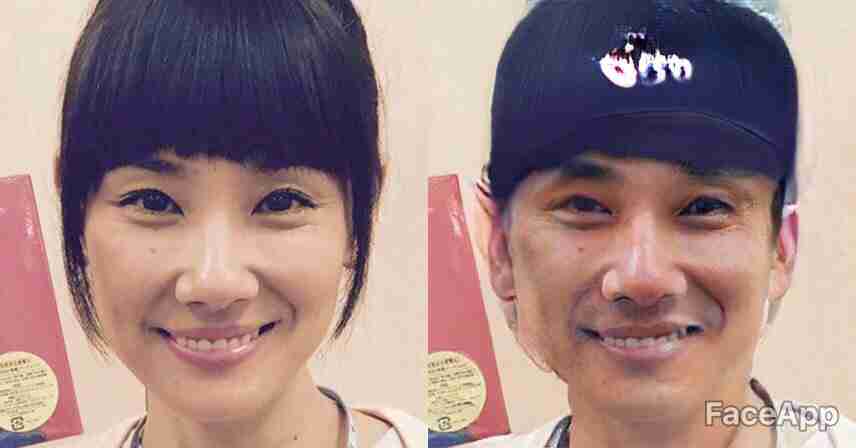 【芸能人】アプリで女性を男性に、男性を女性にするトピ