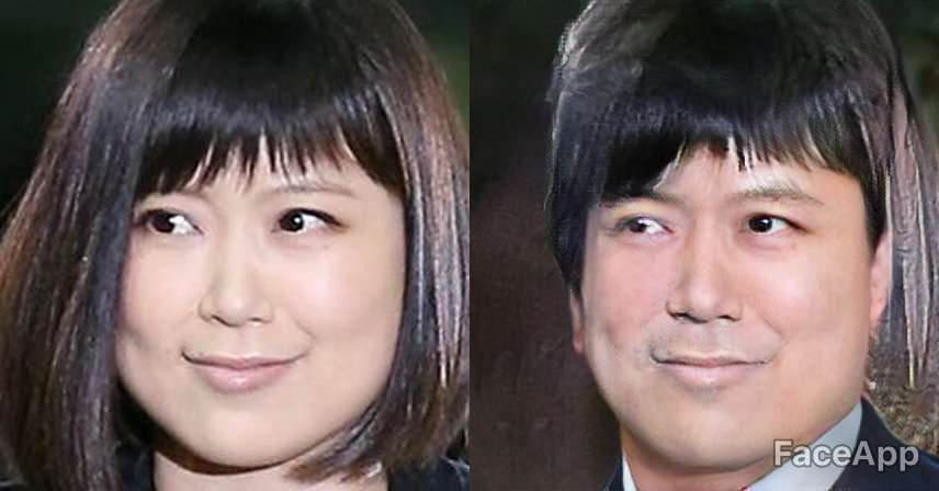 【芸能人】アプリで女性を男性に、男性を女性にするトピ