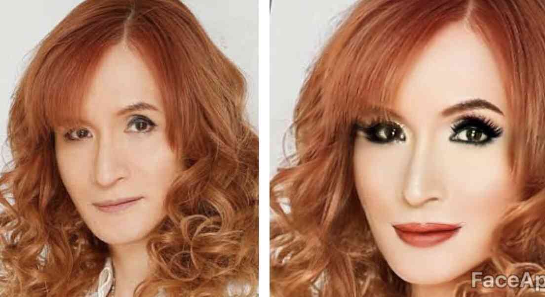 【芸能人】アプリで女性を男性に、男性を女性にするトピ