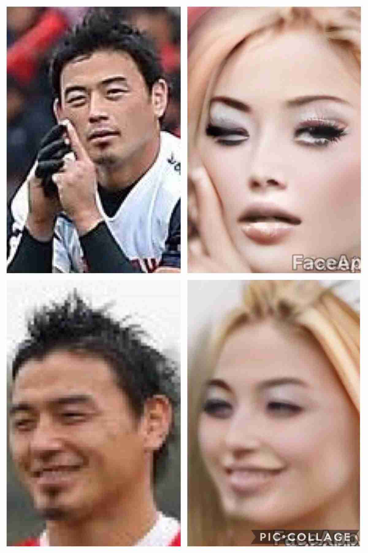 【芸能人】アプリで女性を男性に、男性を女性にするトピ