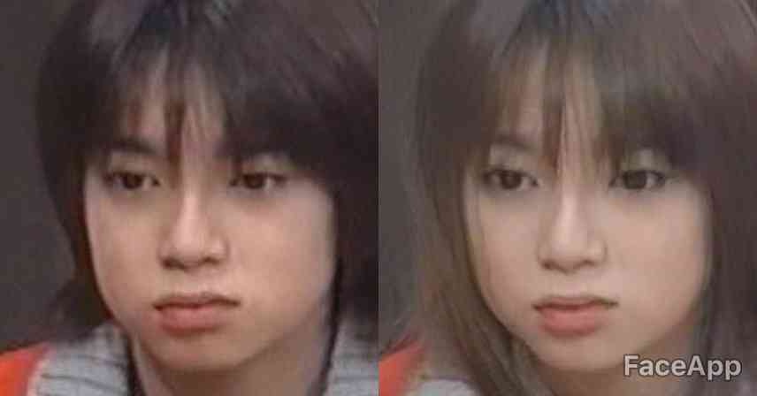 【芸能人】アプリで女性を男性に、男性を女性にするトピ
