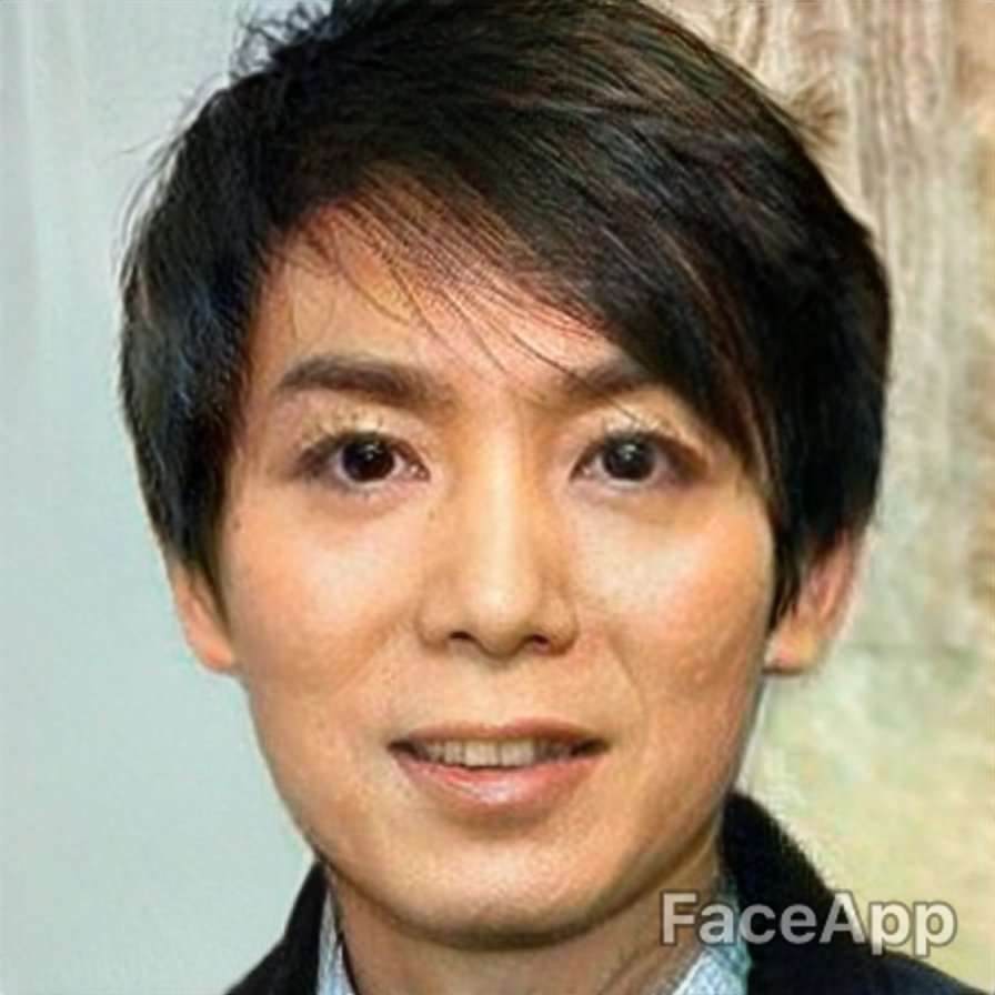 【芸能人】アプリで女性を男性に、男性を女性にするトピ