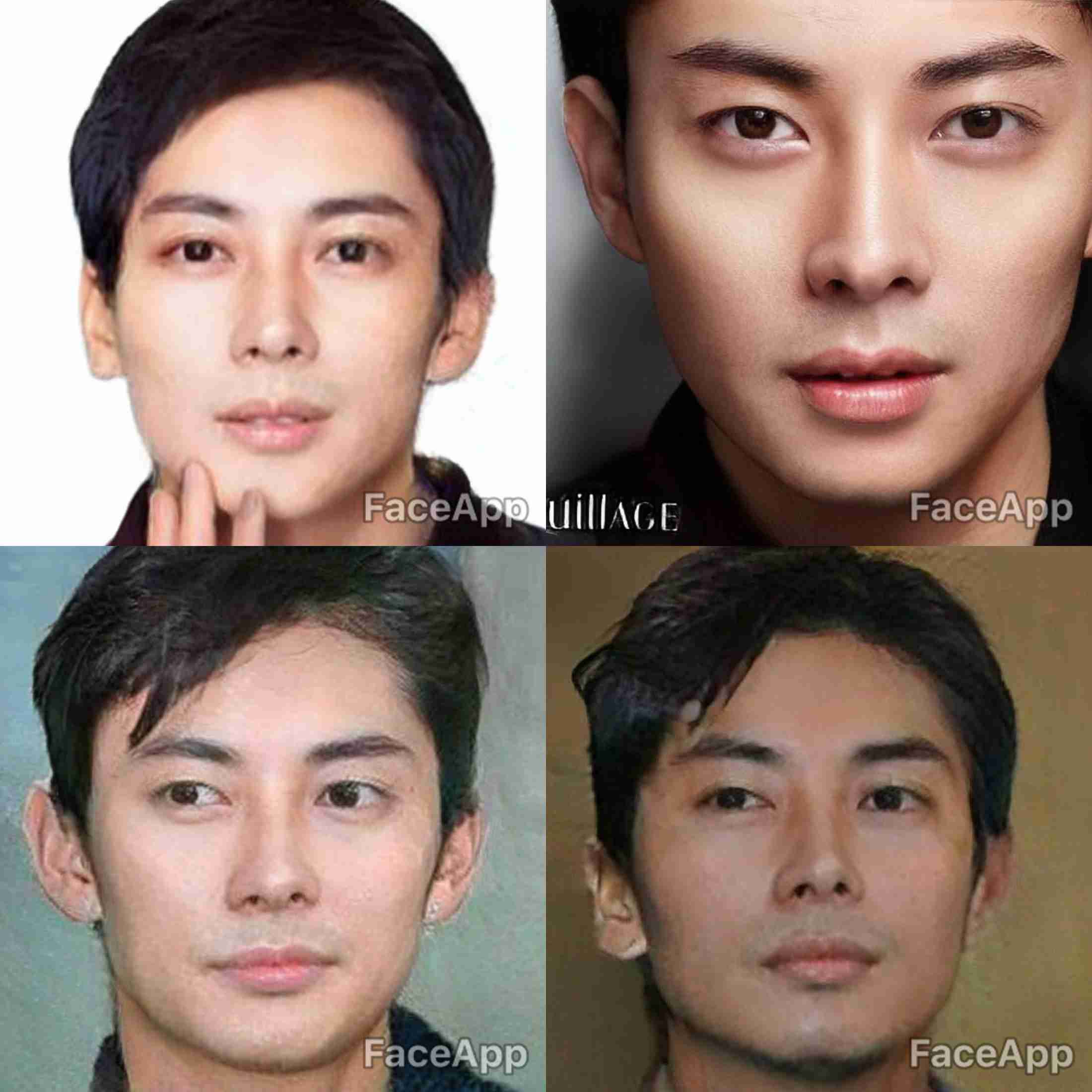 【芸能人】アプリで女性を男性に、男性を女性にするトピ
