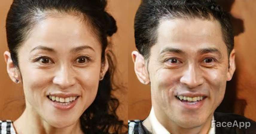 【芸能人】アプリで女性を男性に、男性を女性にするトピ