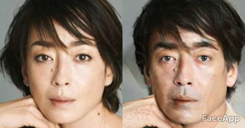 【芸能人】アプリで女性を男性に、男性を女性にするトピ