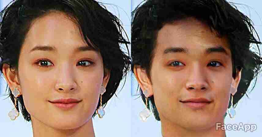 【芸能人】アプリで女性を男性に、男性を女性にするトピ