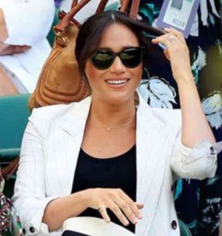 メーガン妃、ウィンブルドンテニスにサプライズ登場