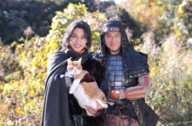花や動物と一緒に写ってる芸能人写真