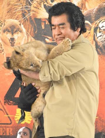 花や動物と一緒に写ってる芸能人写真
