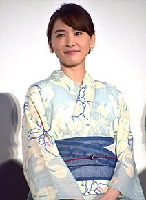 ショートヘアの浴衣