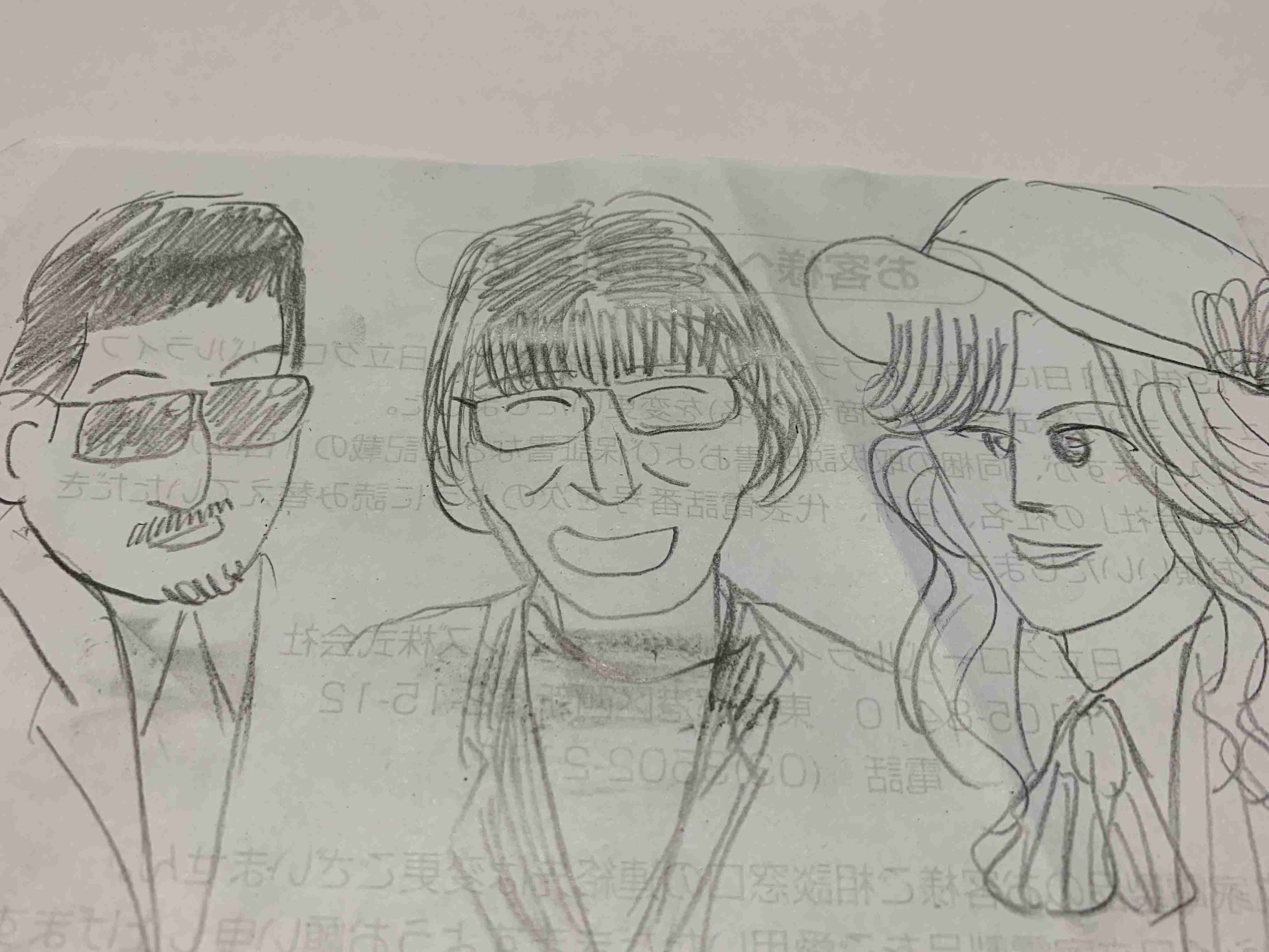 【上手な絵厳禁！】あなたの好きなロックスターを描いて下さいˊ̱˂˃ˋ̱