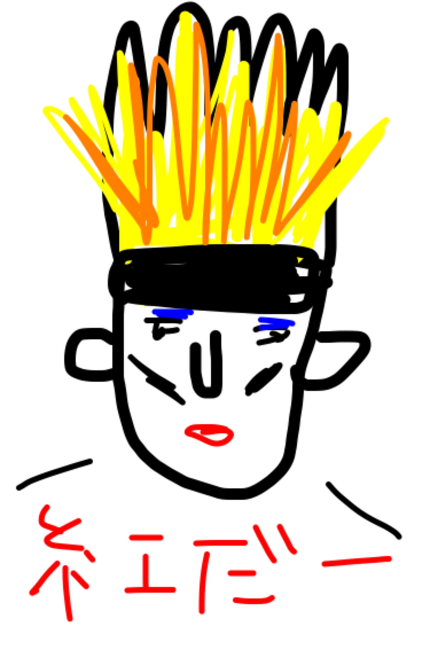 【上手な絵厳禁！】あなたの好きなロックスターを描いて下さいˊ̱˂˃ˋ̱