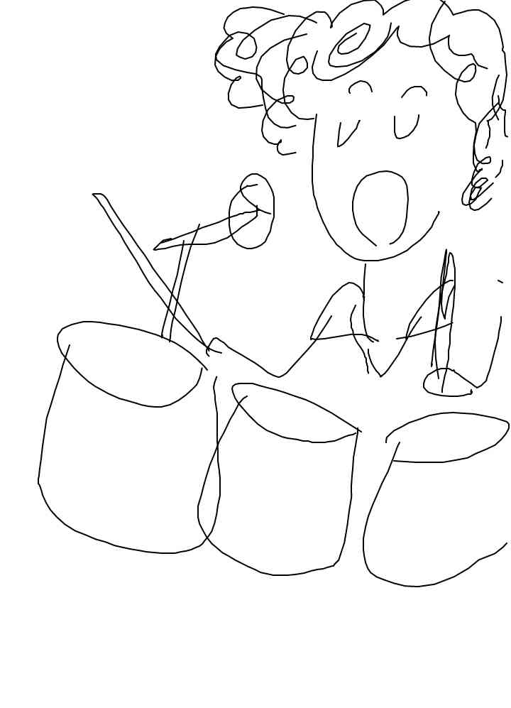 【上手な絵厳禁！】あなたの好きなロックスターを描いて下さいˊ̱˂˃ˋ̱