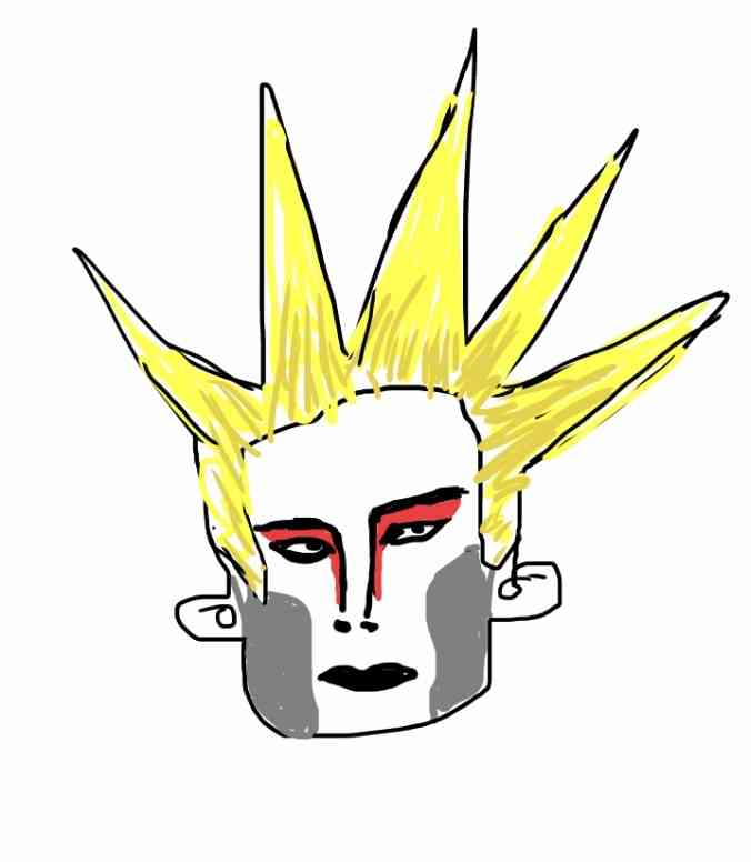 【上手な絵厳禁！】あなたの好きなロックスターを描いて下さいˊ̱˂˃ˋ̱