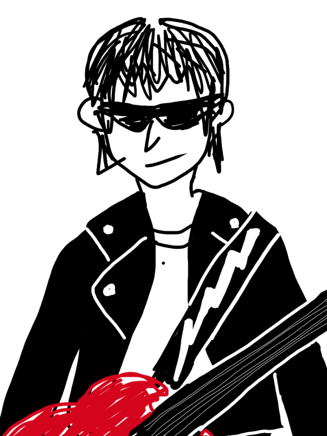 【上手な絵厳禁！】あなたの好きなロックスターを描いて下さいˊ̱˂˃ˋ̱