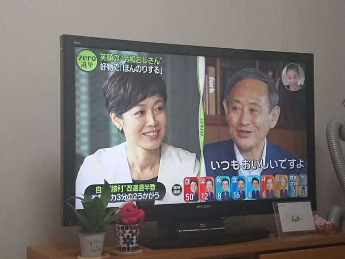 【実況・感想】参院選2019 開票速報