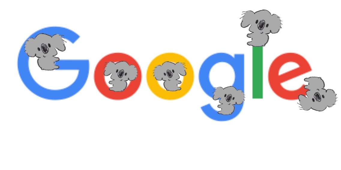 【画像コラージュ】コアラが○○に摑まってる！のトピ