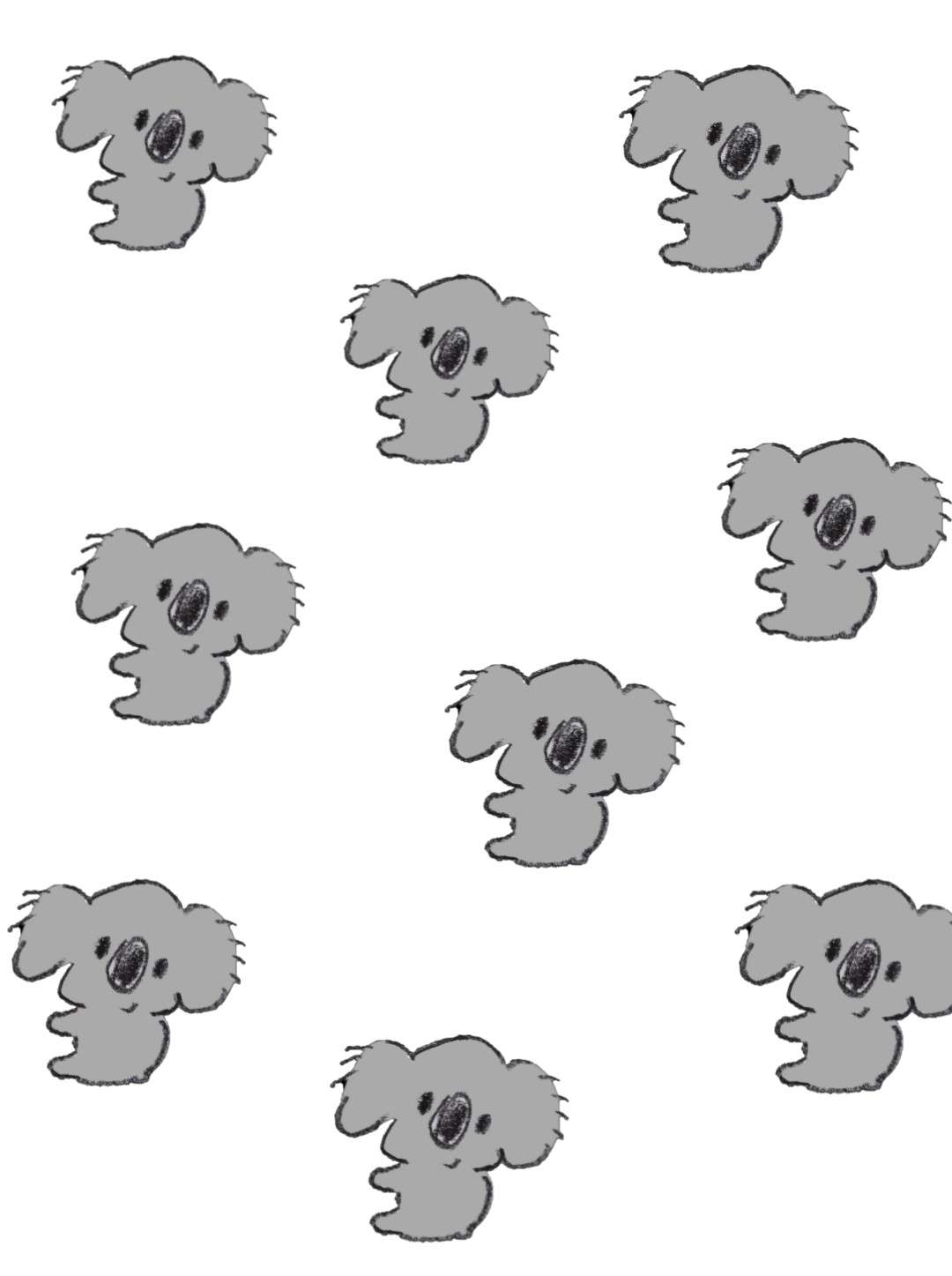 【画像コラージュ】コアラが○○に摑まってる！のトピ