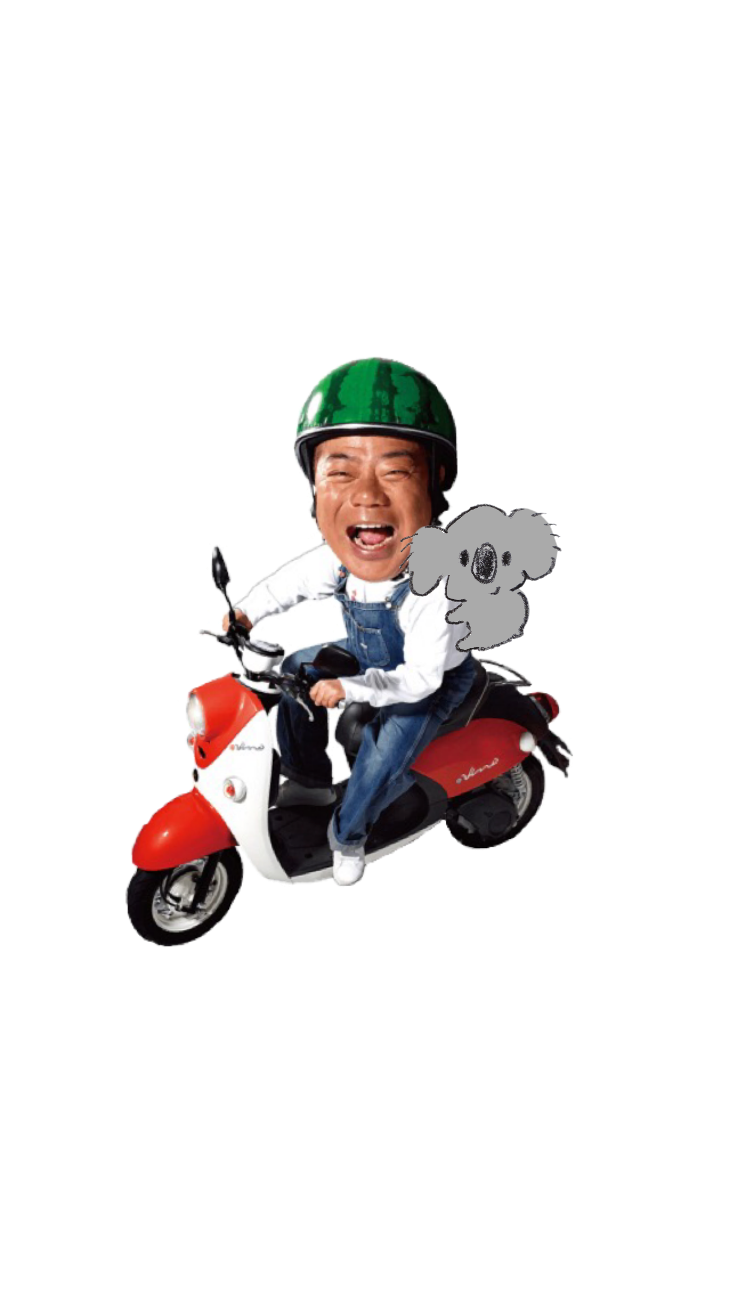 【画像コラージュ】コアラが○○に摑まってる！のトピ