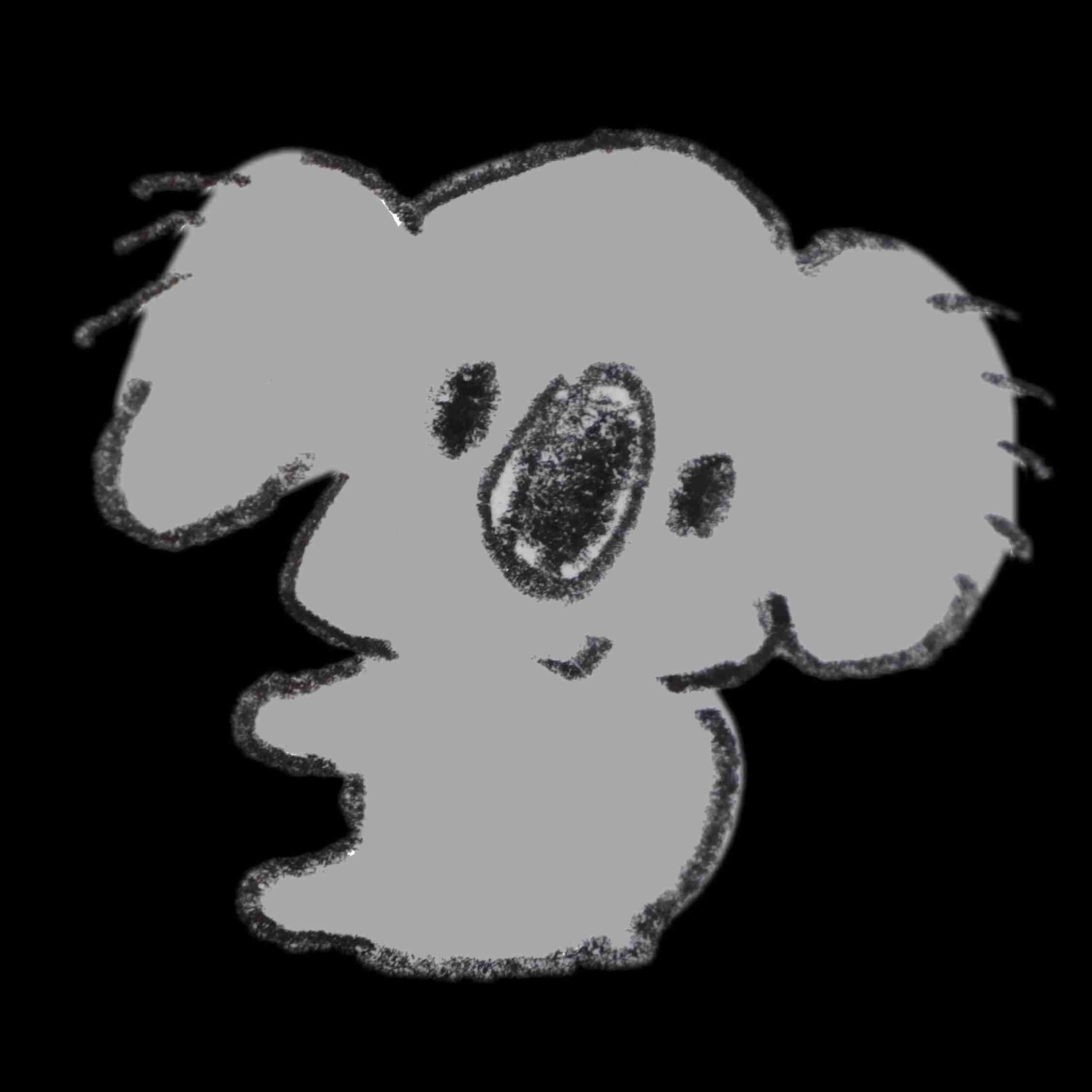 【画像コラージュ】コアラが○○に摑まってる！のトピ