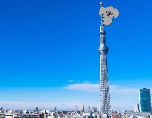 【画像コラージュ】コアラが○○に摑まってる！のトピ