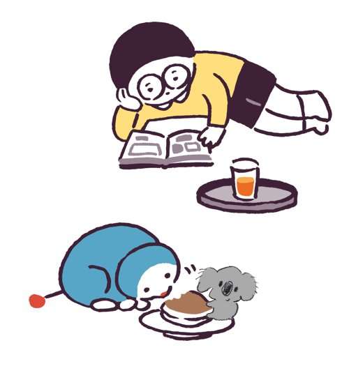 【画像コラージュ】コアラが○○に摑まってる！のトピ