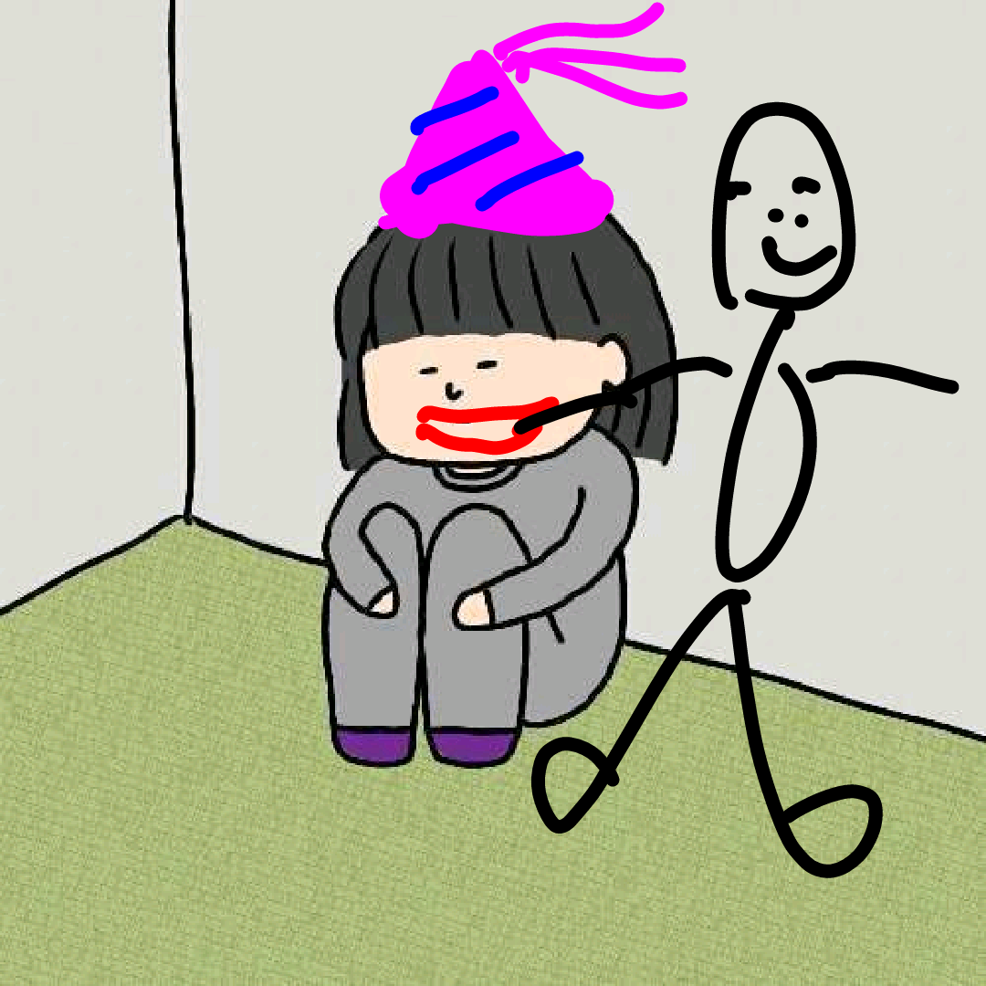 この子が笑顔になる方法【お絵かき】