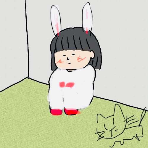 この子が笑顔になる方法【お絵かき】