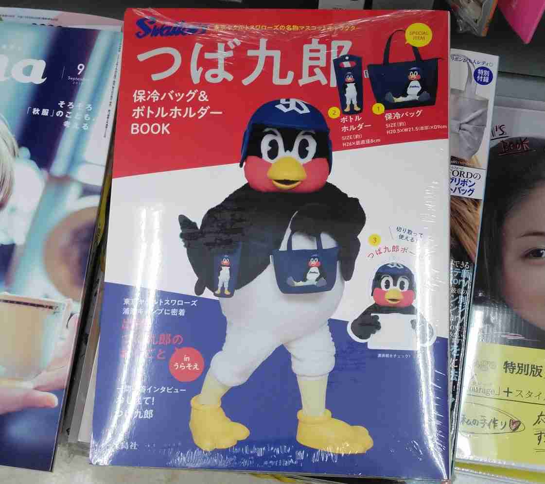 つば九郎とドアラを交互に貼り、時々 他球団マスコットが貼られるトピ