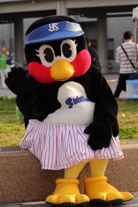つば九郎とドアラを交互に貼り、時々 他球団マスコットが貼られるトピ