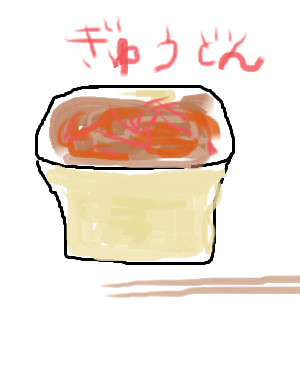 【お絵かき】 今日の夕飯を絵で教えて