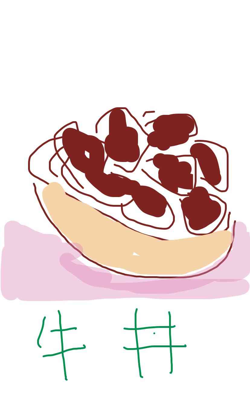 【お絵かき】 今日の夕飯を絵で教えて
