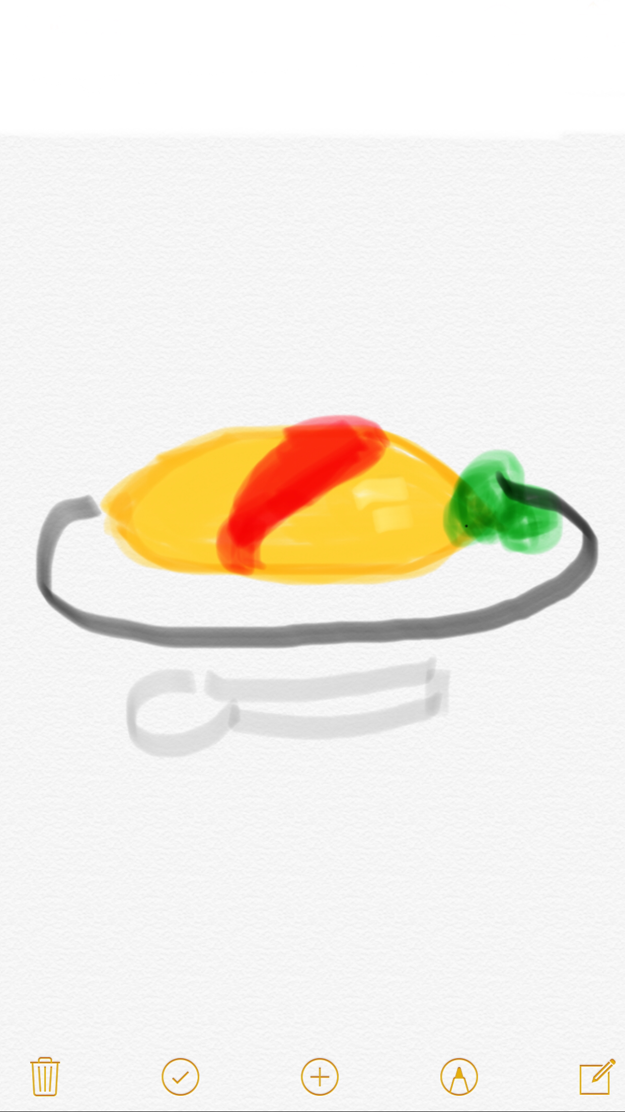 【お絵かき】 今日の夕飯を絵で教えて