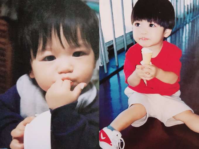 ジャニーズの幼少期を貼るトピ