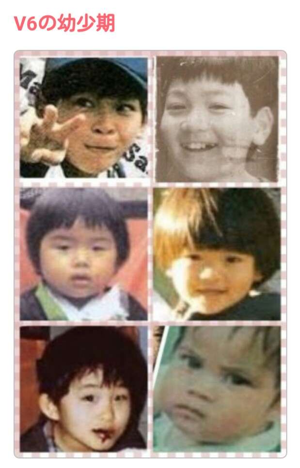 ジャニーズの幼少期を貼るトピ