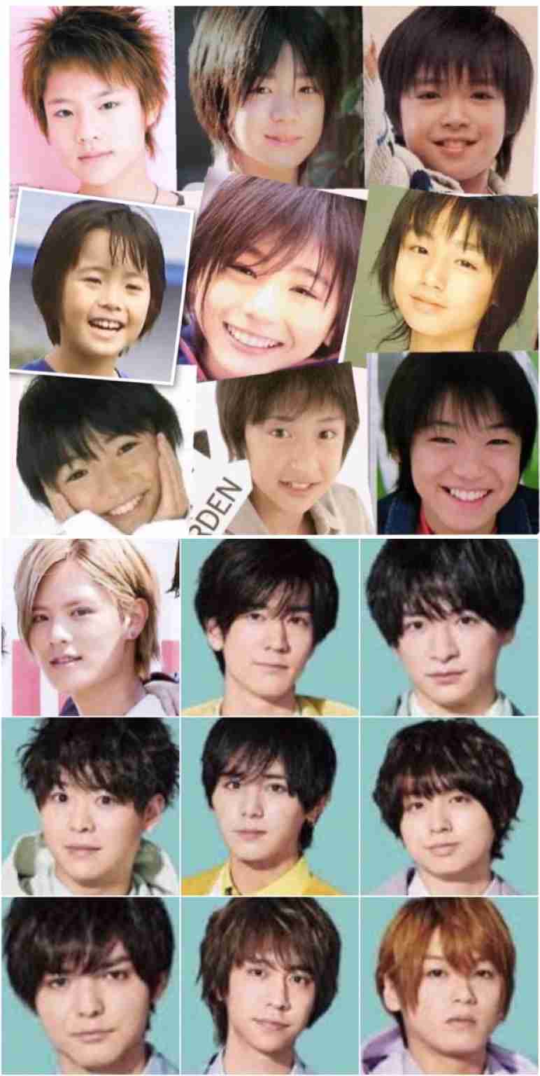 ジャニーズの幼少期を貼るトピ