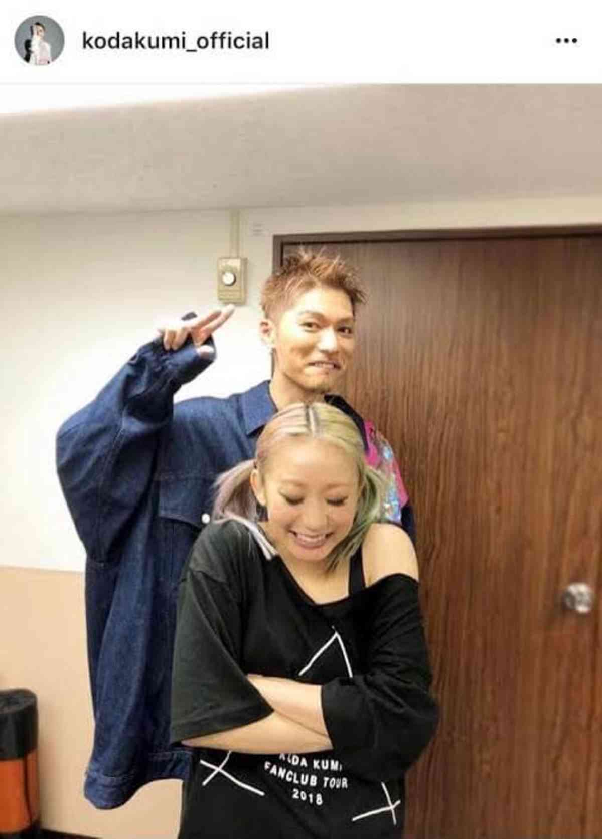 倖田來未、EXILE SHOKICHIとの身長差2ショット公開で反響「美男美女」「最強2人組」